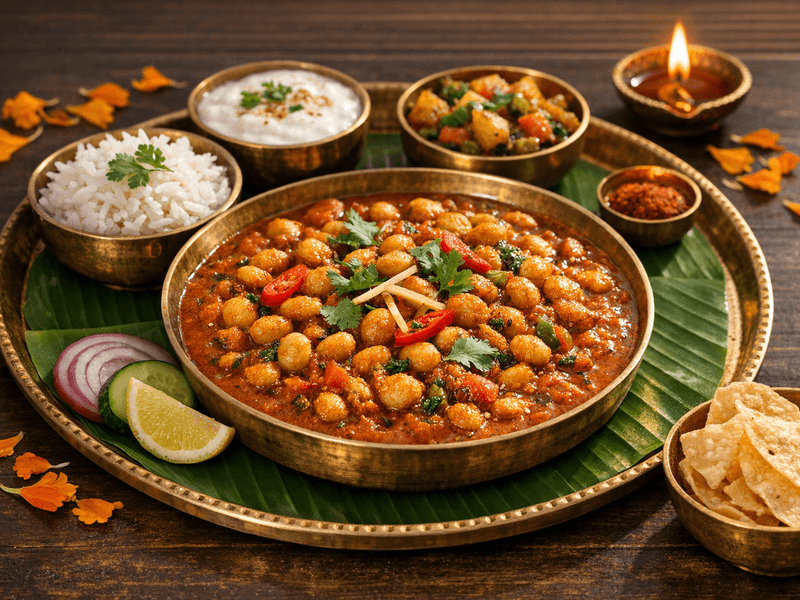 South Indian Soybean Curry