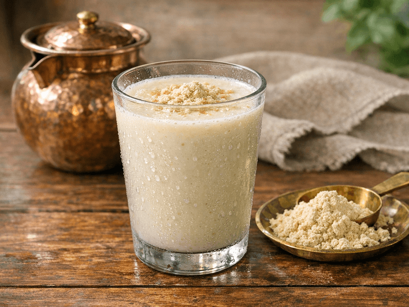 Soy Milk with Protein Powder
