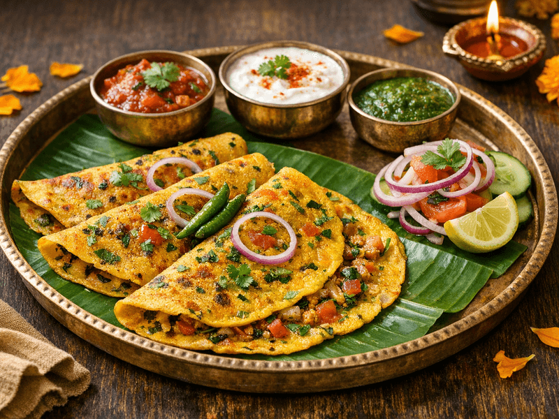 Soya Besan Chila