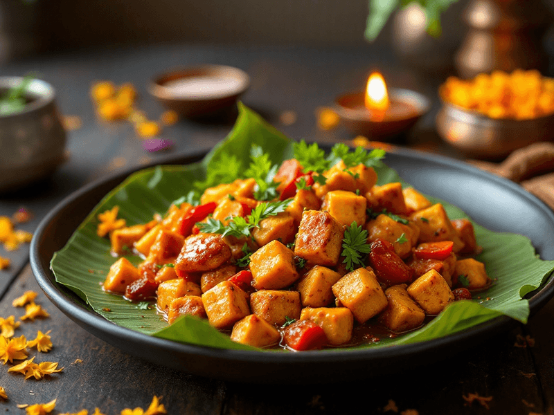 Soya Chunks Curry
