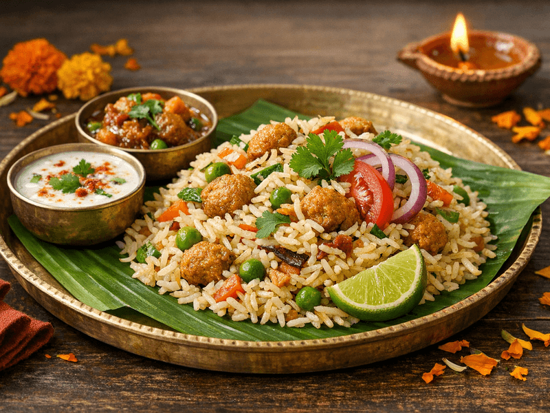 Soybean Pulao