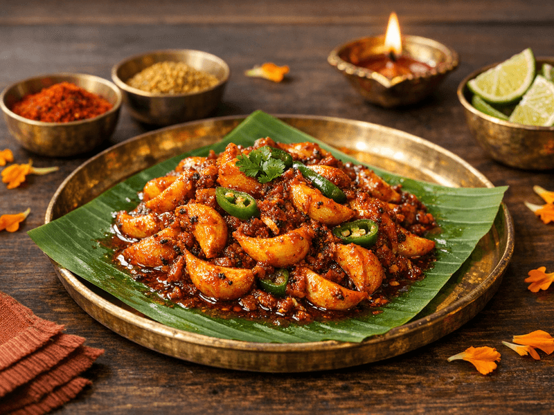 Spicy Garlic Pickle