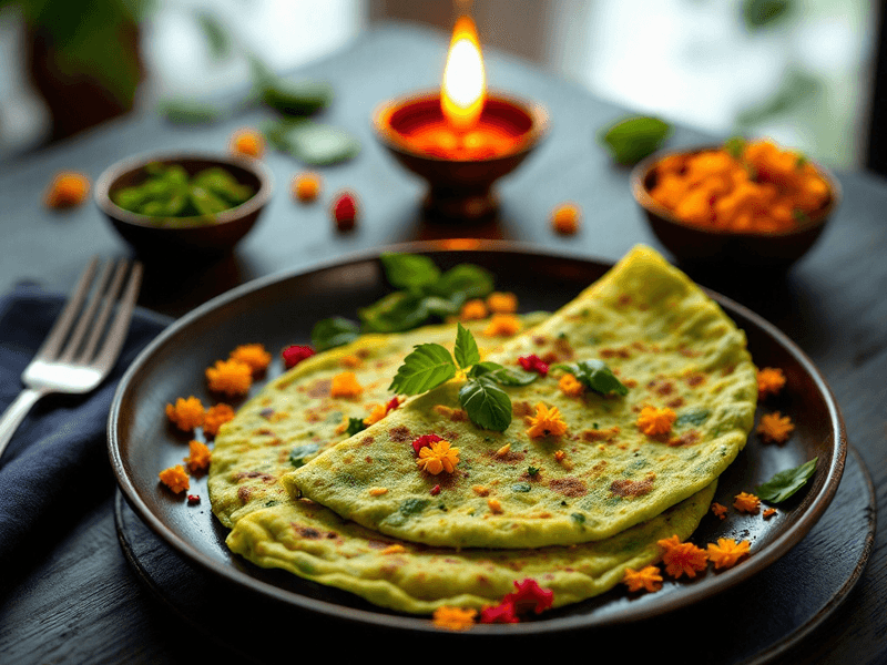 Spinach Paratha