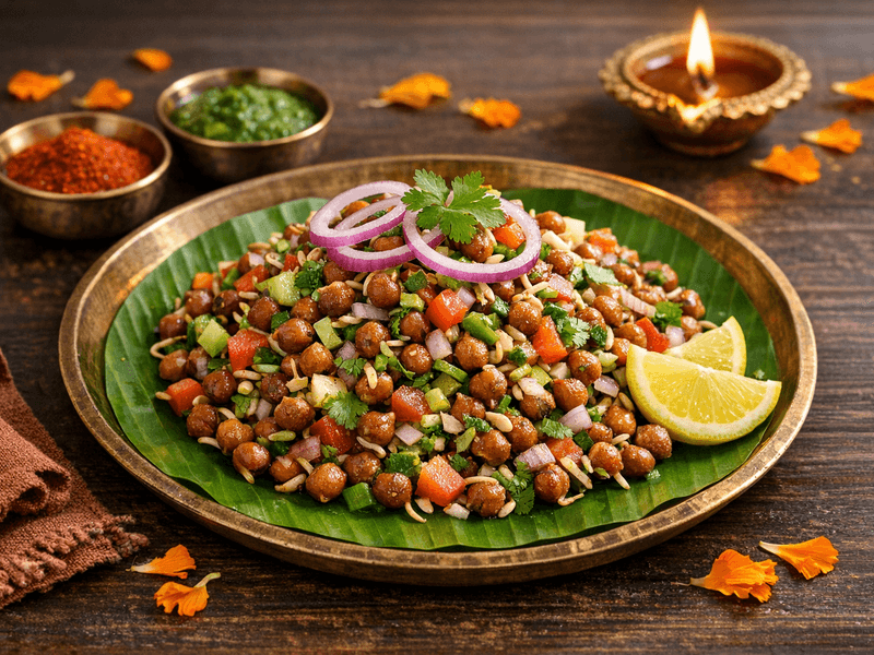 Sprouted Kala Chana Salad