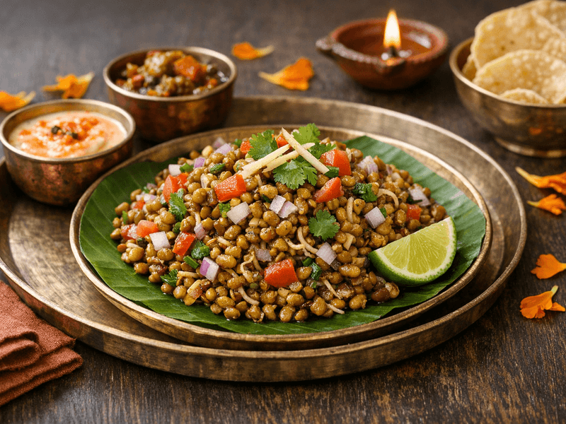 Sprouted Moth Beans