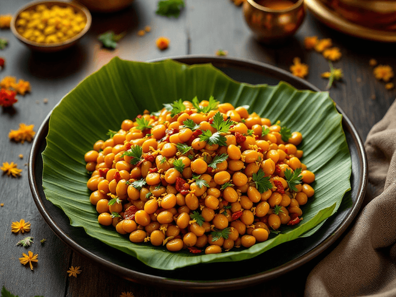 Sprouted Moth Beans Curry