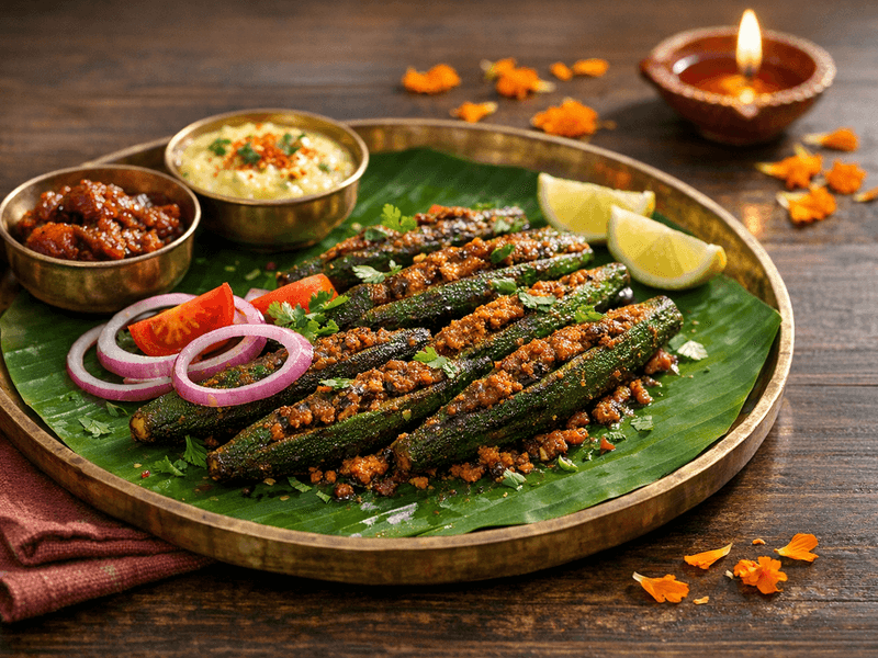 Stuffed Bhindi