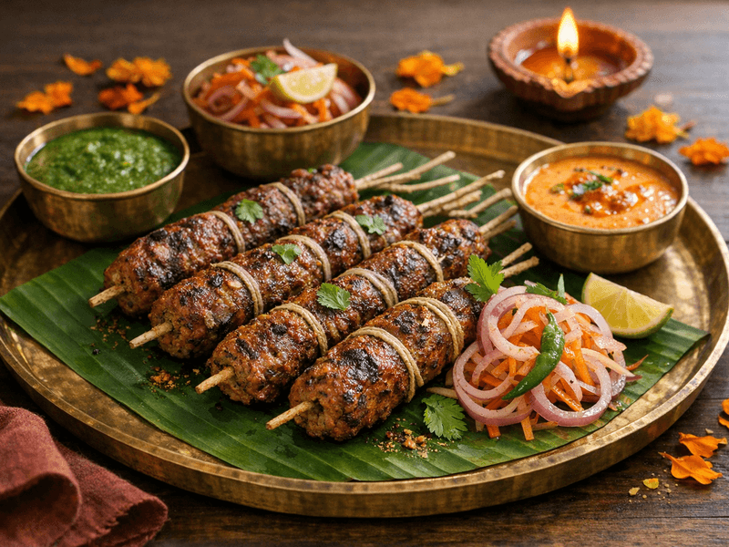 Sutli Kebab (Old Delhi)