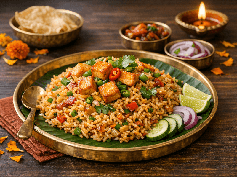 Thai Tofu Fried Rice