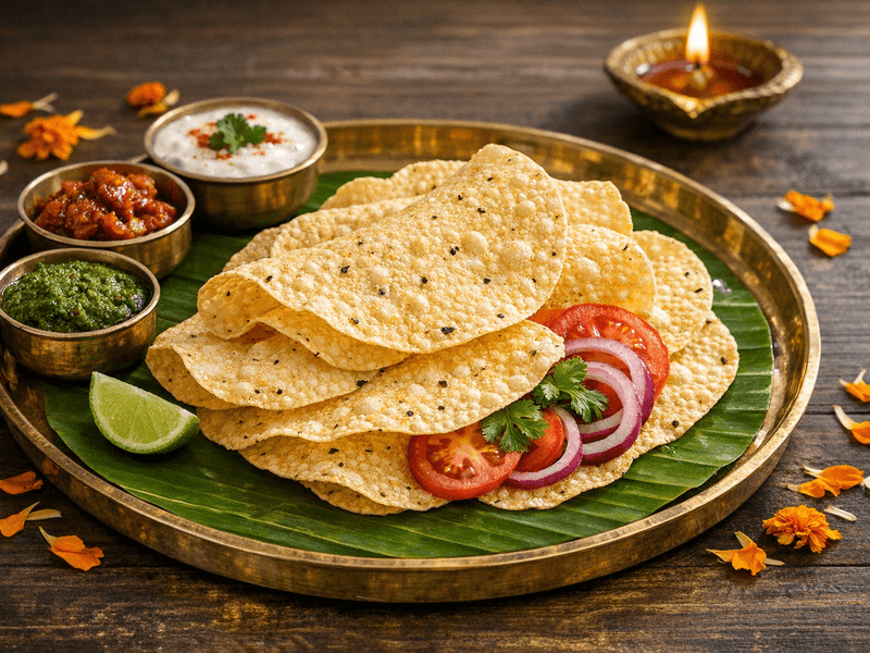 Thin Urad Papad