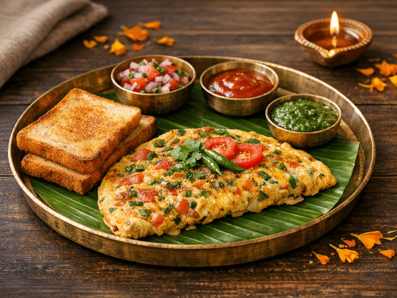 Toast and Omelet