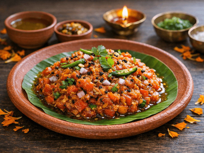 Tomato Bharta (Bihari)