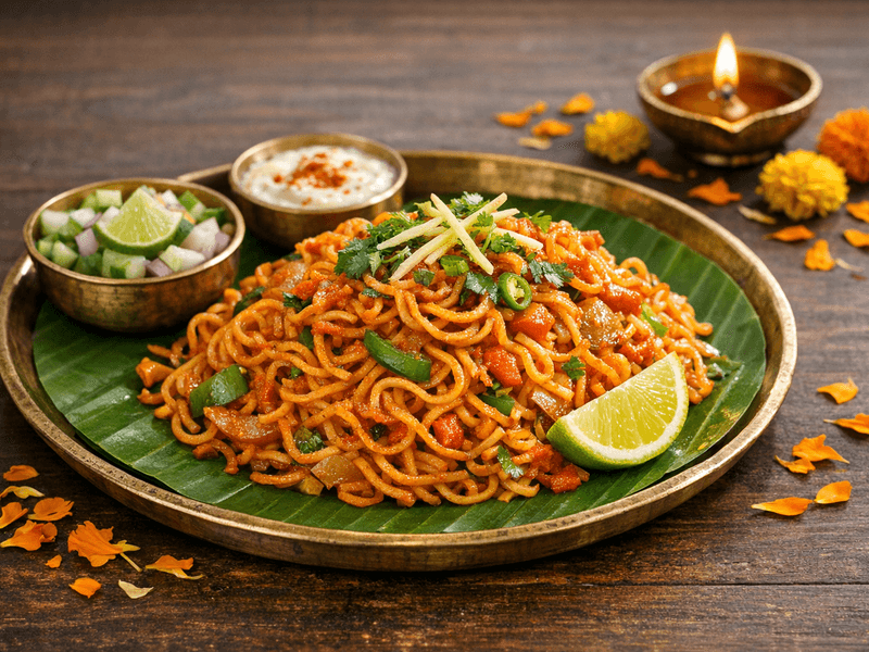 Tomato Masala Noodles