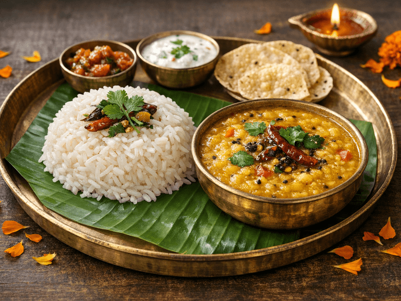 Toor Dal with Rice