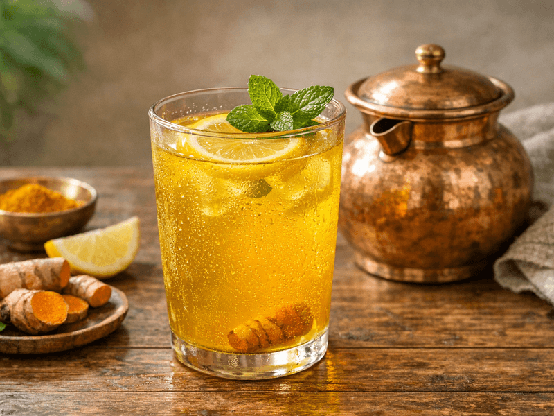 Turmeric Lemon Detox Water