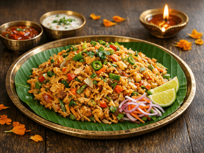 Veg Kothu Noodles