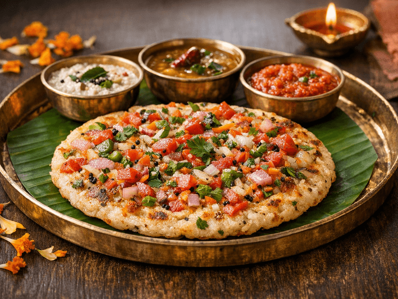 Veg Uttapam