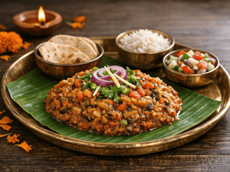 Vegan Baingan Bharta