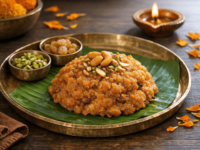 Vegan Chana Halwa