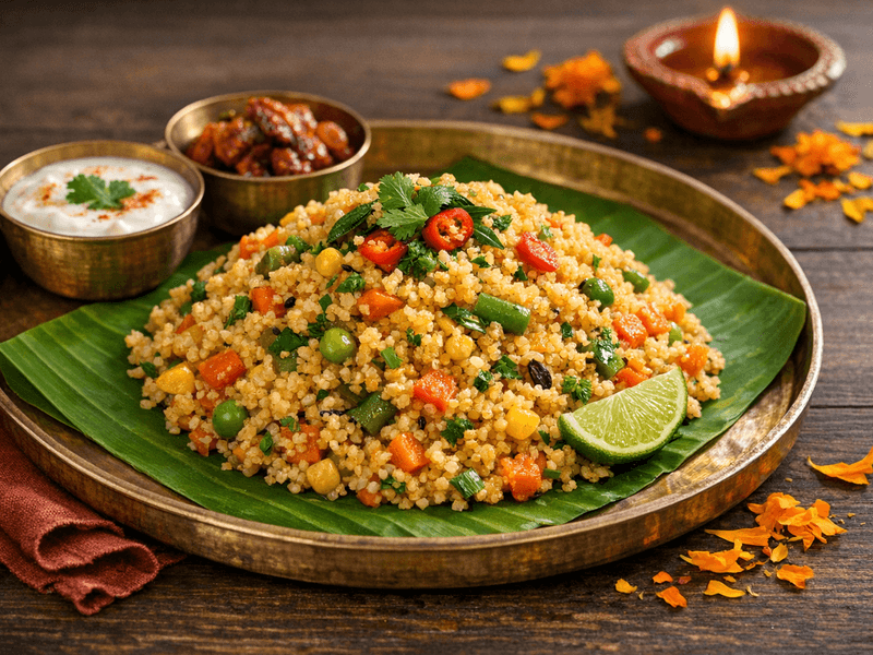 Vegetable Daliya