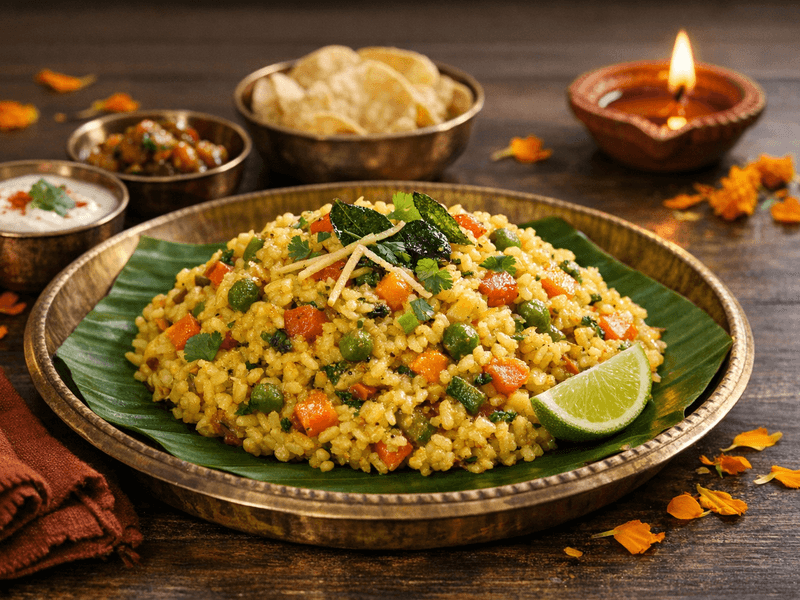 Vegetable Khichdi