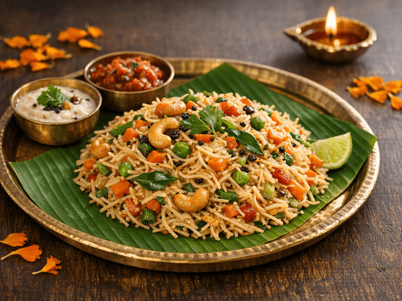 Vegetable Semiya Upma