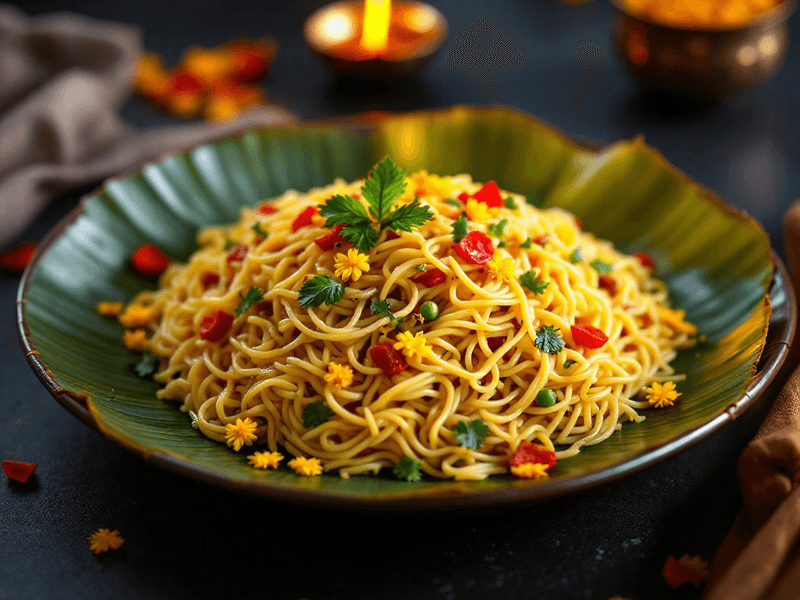 Vegetable Vermicelli Upma