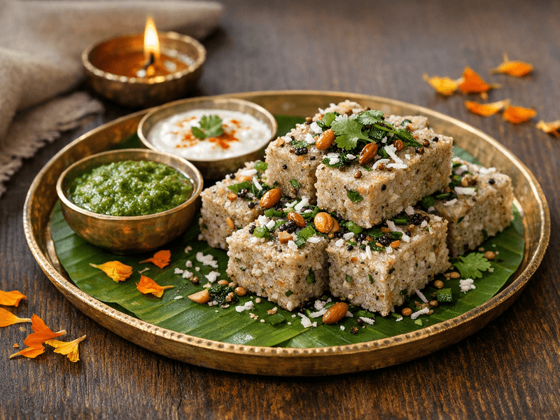 Vrat Kuttu Ka Dhokla