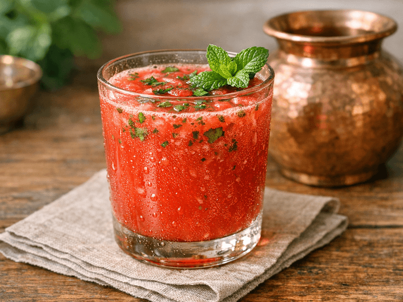 Watermelon Salad with Mint