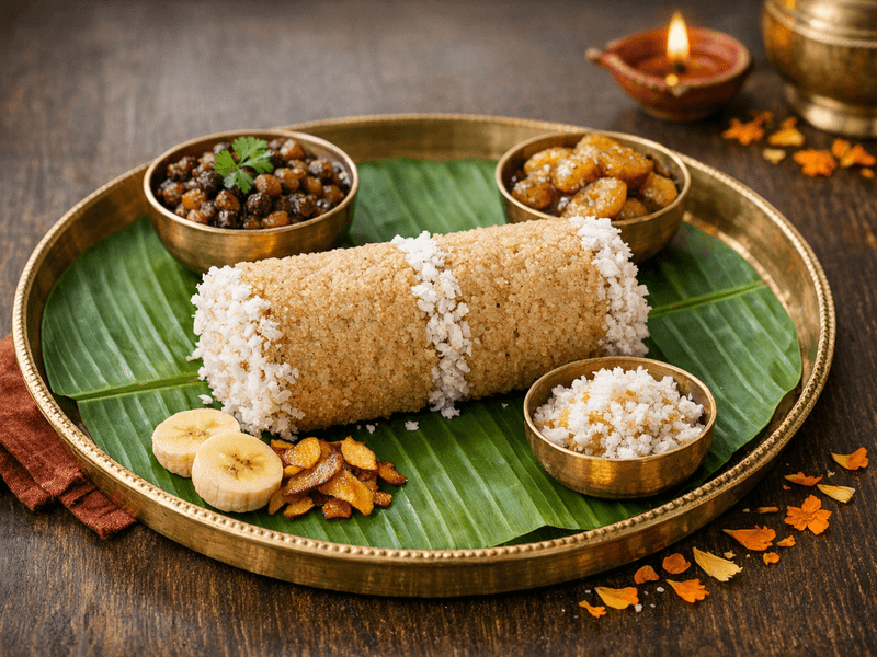 Wheat Puttu