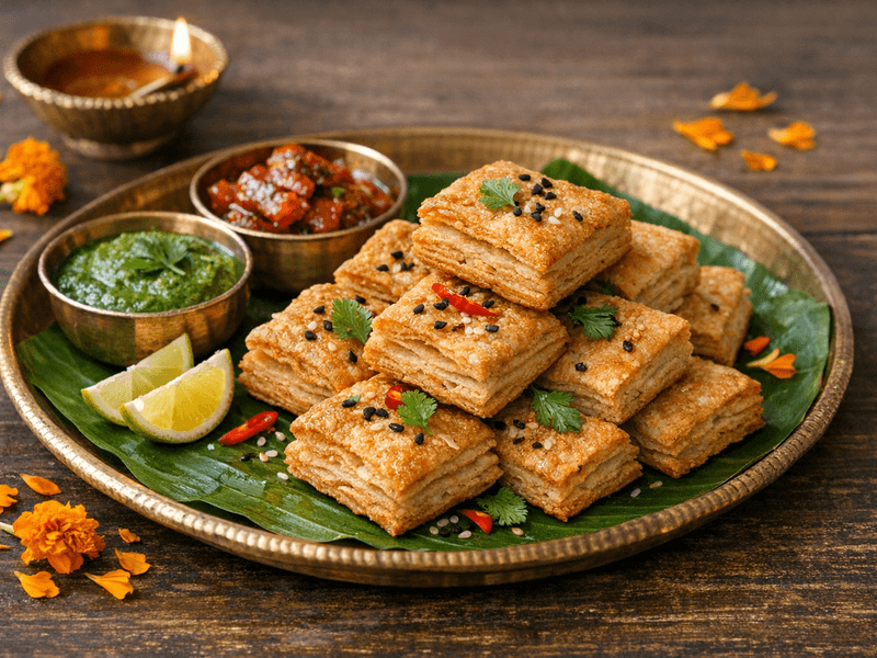Whole Wheat Khari Biscuits
