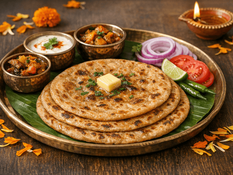 Whole Wheat Paratha