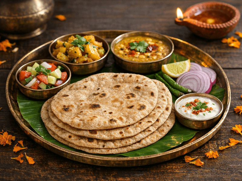 Whole Wheat Roti