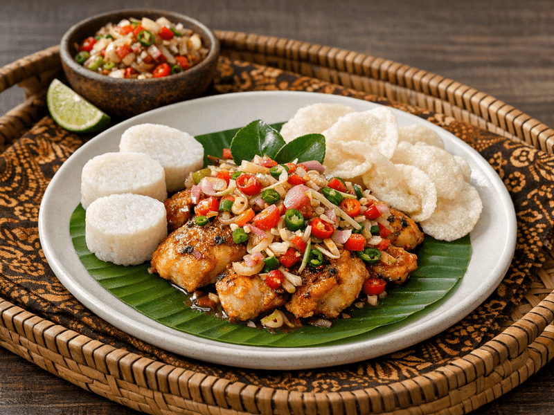 Ayam Sambal Matah Modern