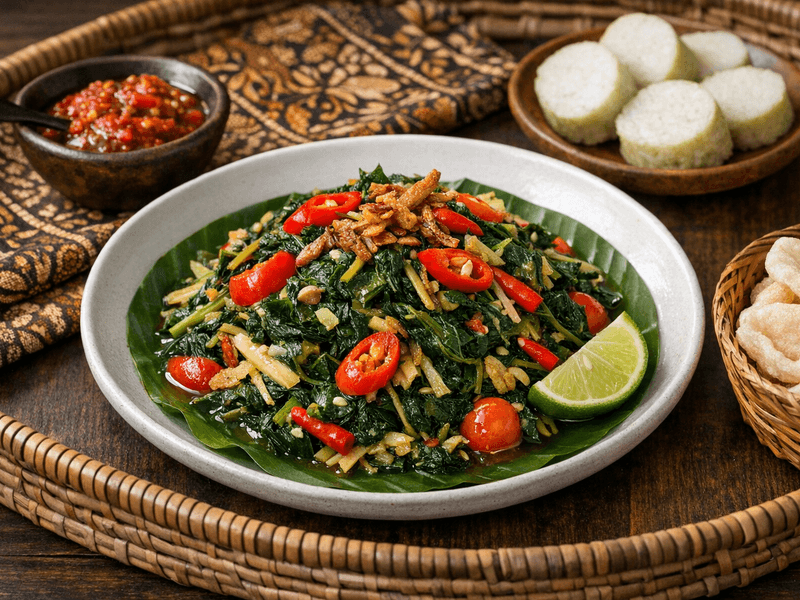 Sayur Daun Pepaya Manado