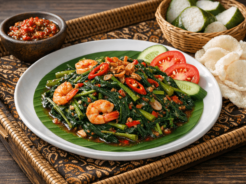 Tumis Kangkung Terasi