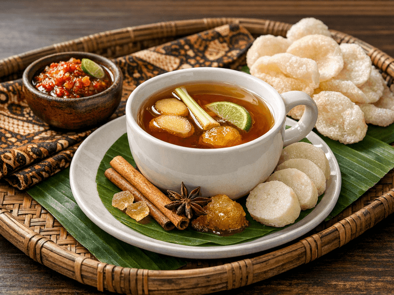 Wedang Teh Jahe Madu