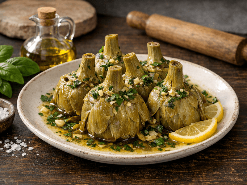 Carciofi alla Romana