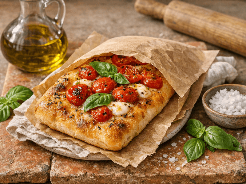 Focaccia al Pomodoro