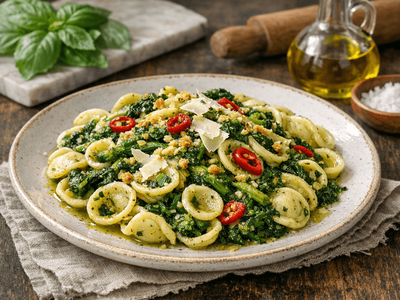 Orecchiette con Cime di Rapa