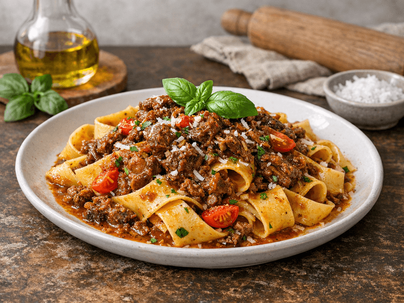 Pappardelle al Cinghiale