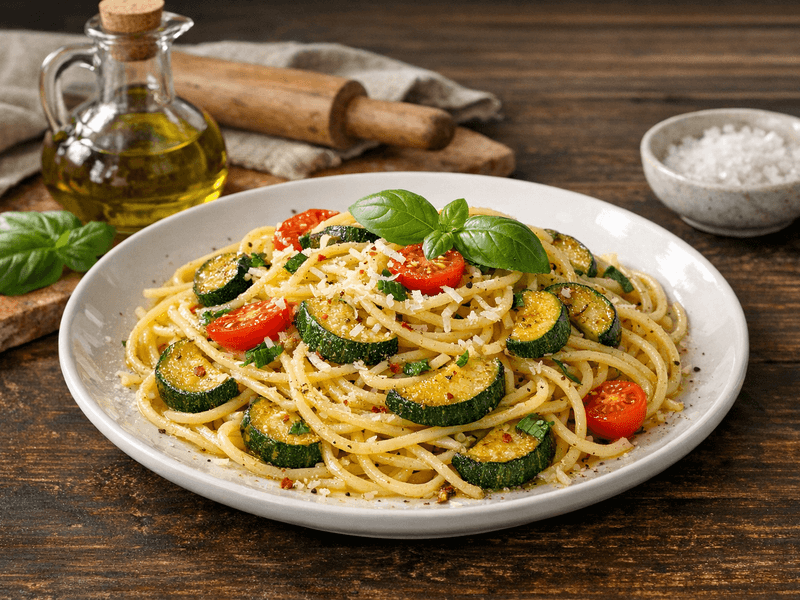 Pasta con Zucchine