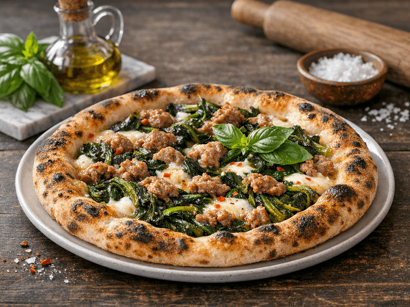 Pizza Salsiccia e Friarielli