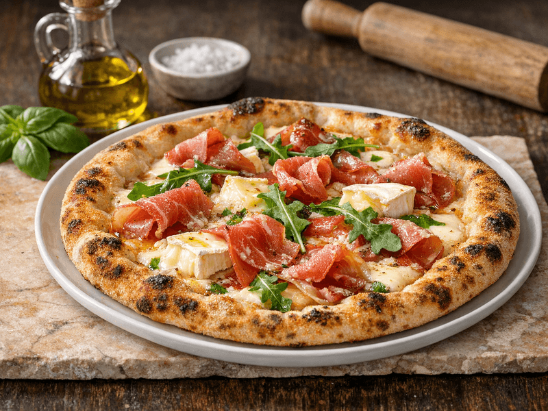 Pizza Speck e Brie