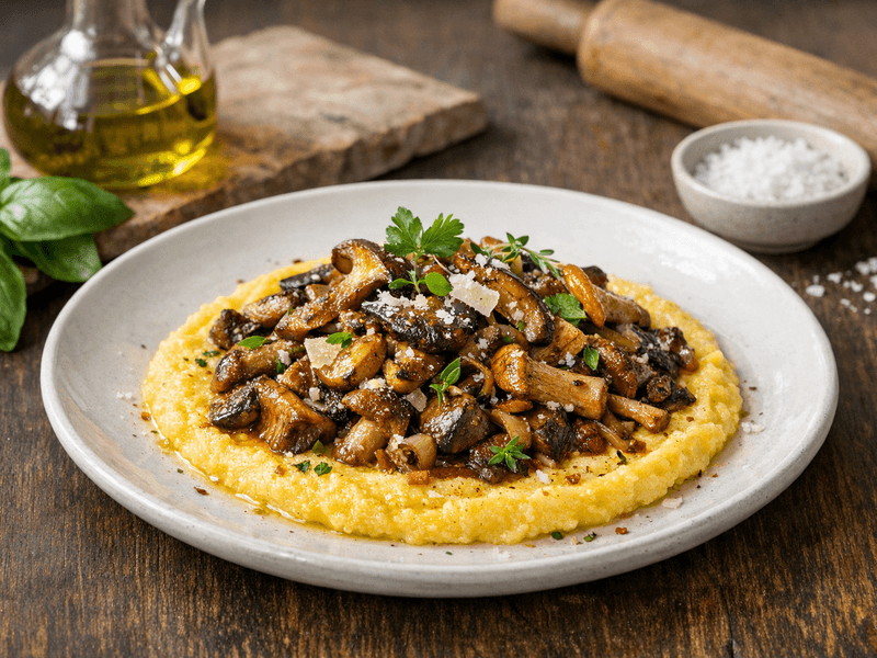 Polenta e Funghi