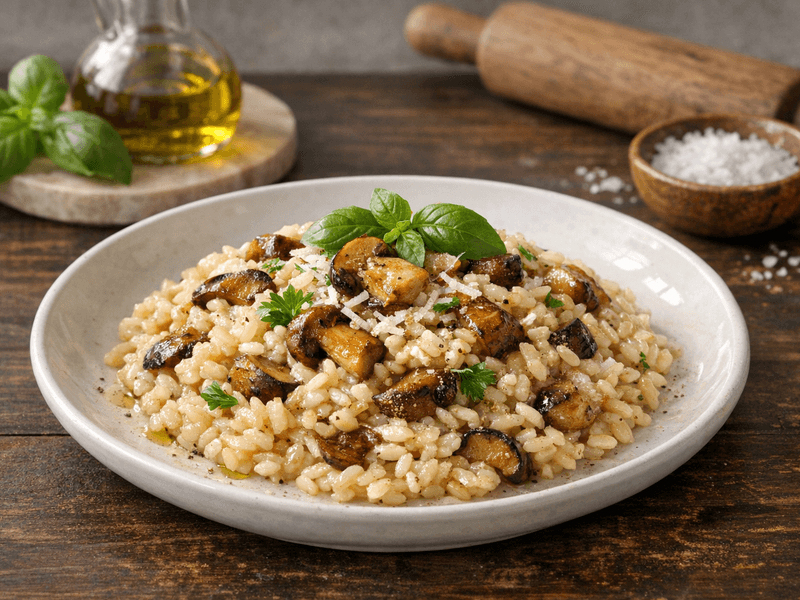 Risotto ai Funghi Porcini