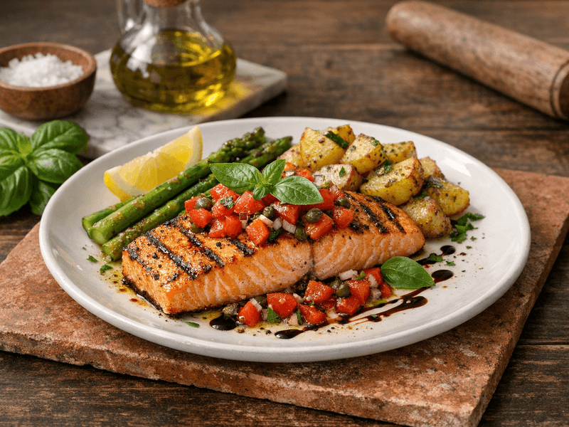 Salmone Grigliato