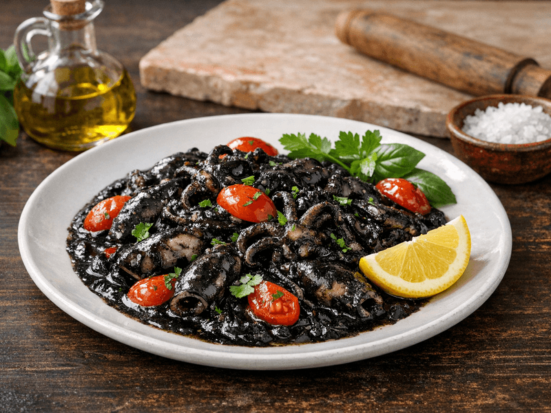 Seppie al Nero