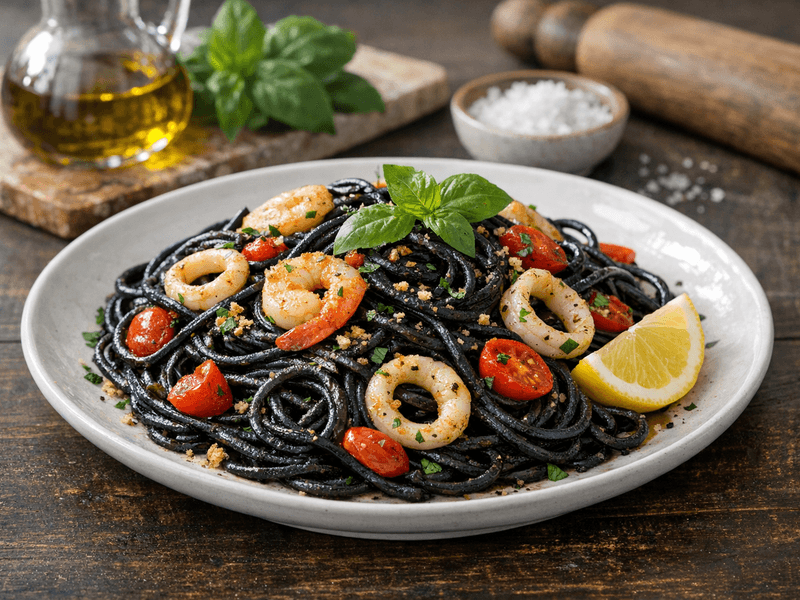 Spaghetti al Nero di Seppia