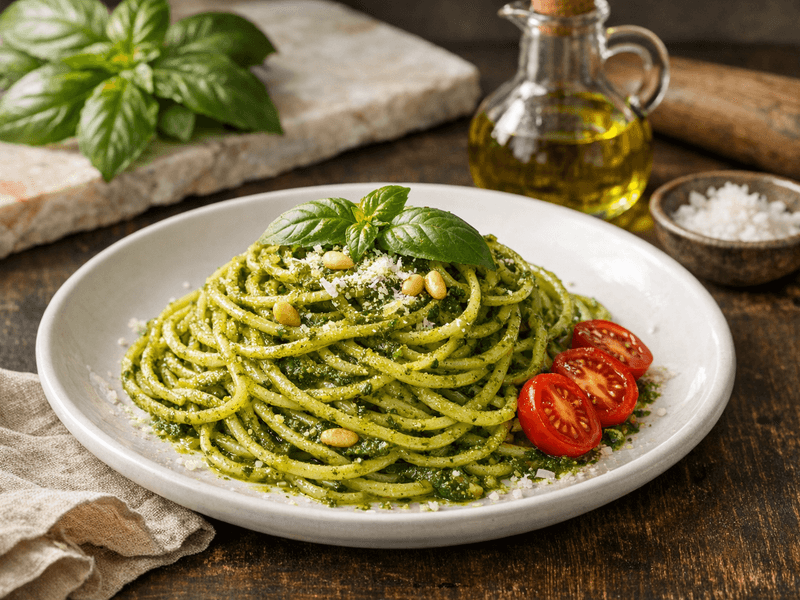 Spaghetti al Pesto